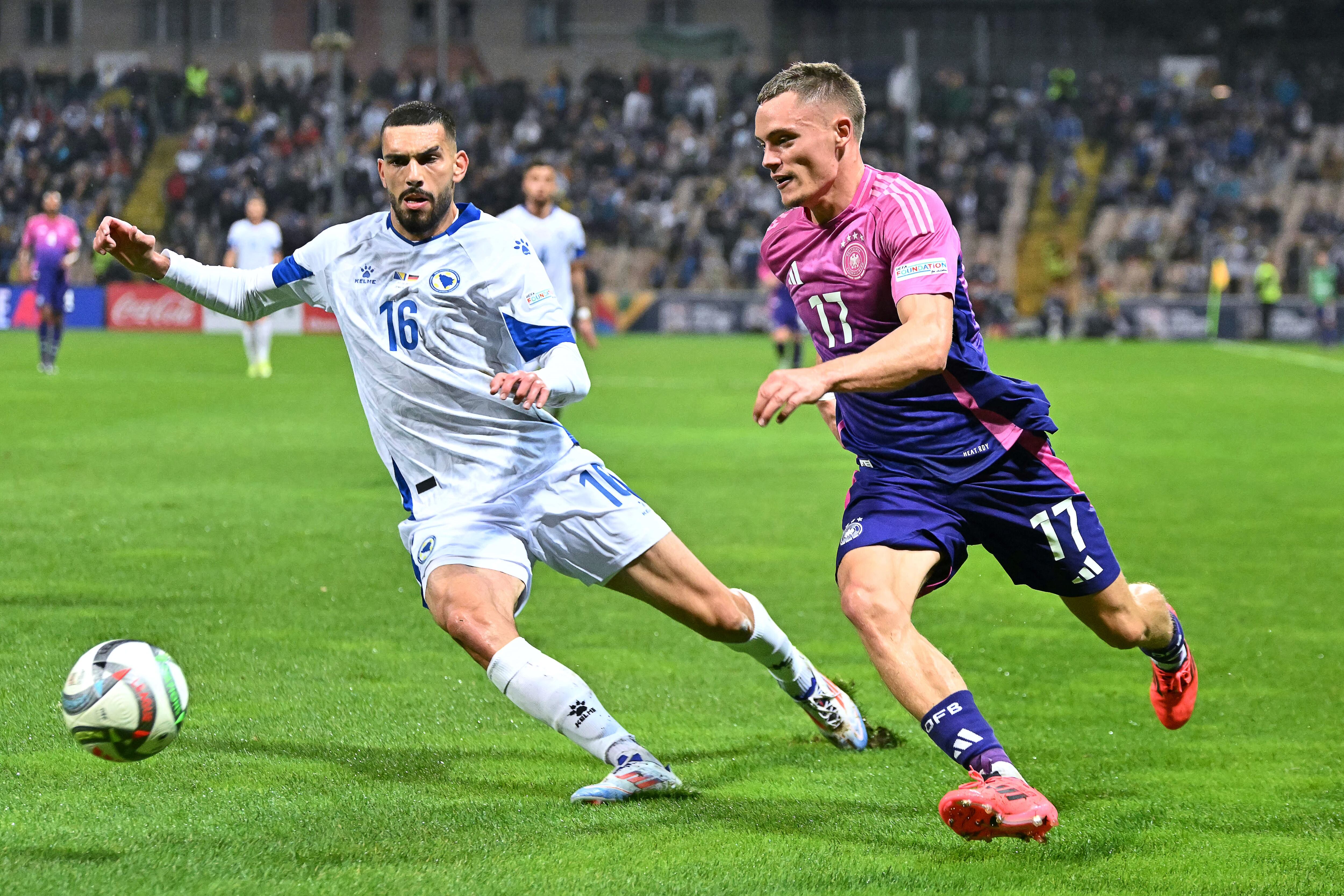 Alemania derrotó a Bosnia