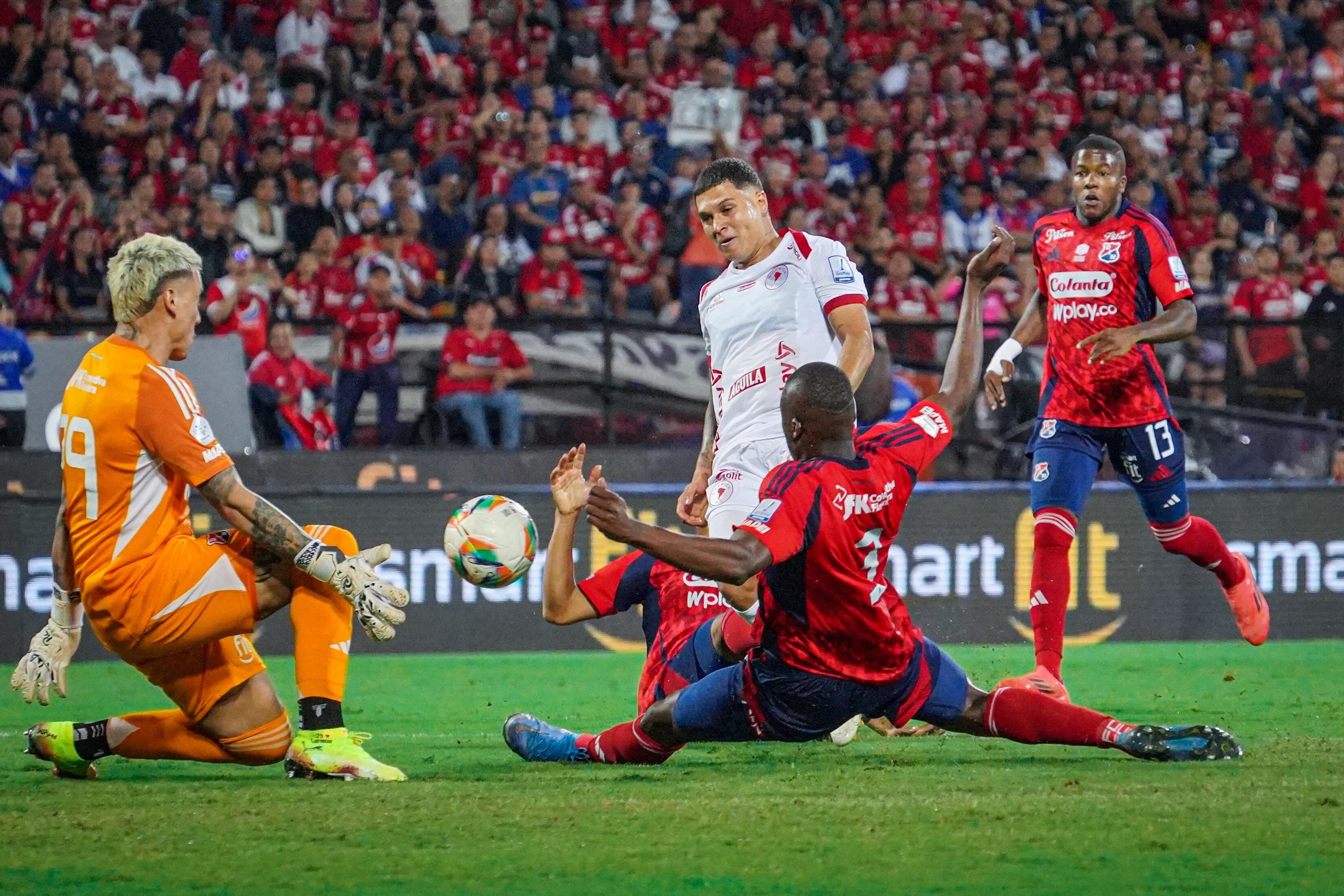 Medellín recibió al América en la primera fecha del del cuadrangular A de la Liga BetPlay.