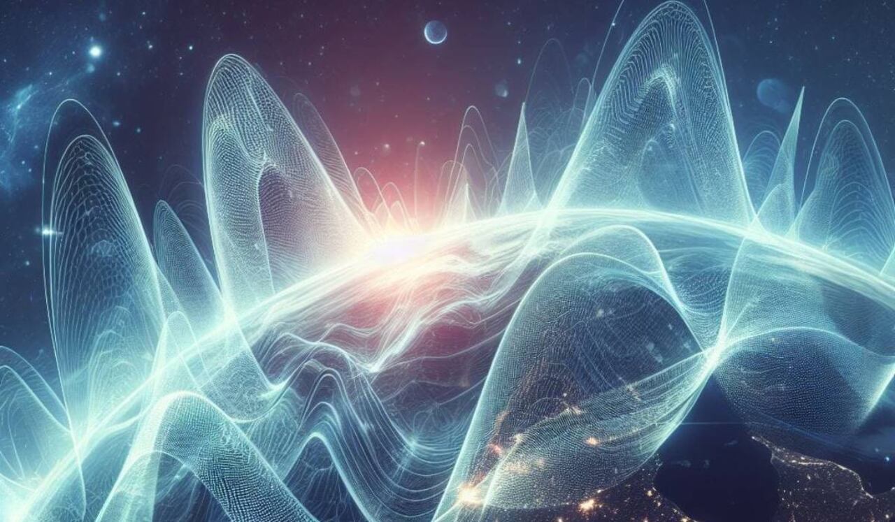 Señales de radio captadas en la Tierra y que fueron generadas desde un lugar lejano del universo.