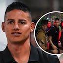 James Rodríguez se llevó un recuerdo para la posteridad luego del partido ante Deportes Tolima
