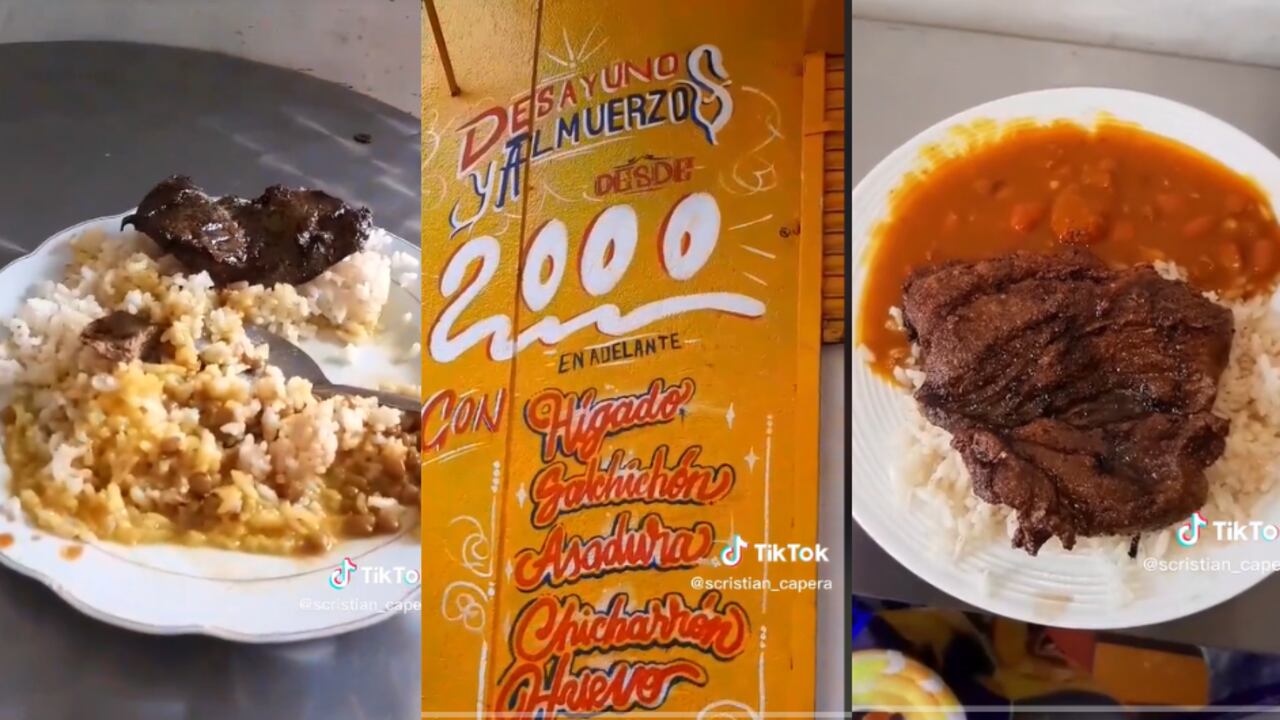 Corrientazo de Medellín se vuelve viral en TikTok.