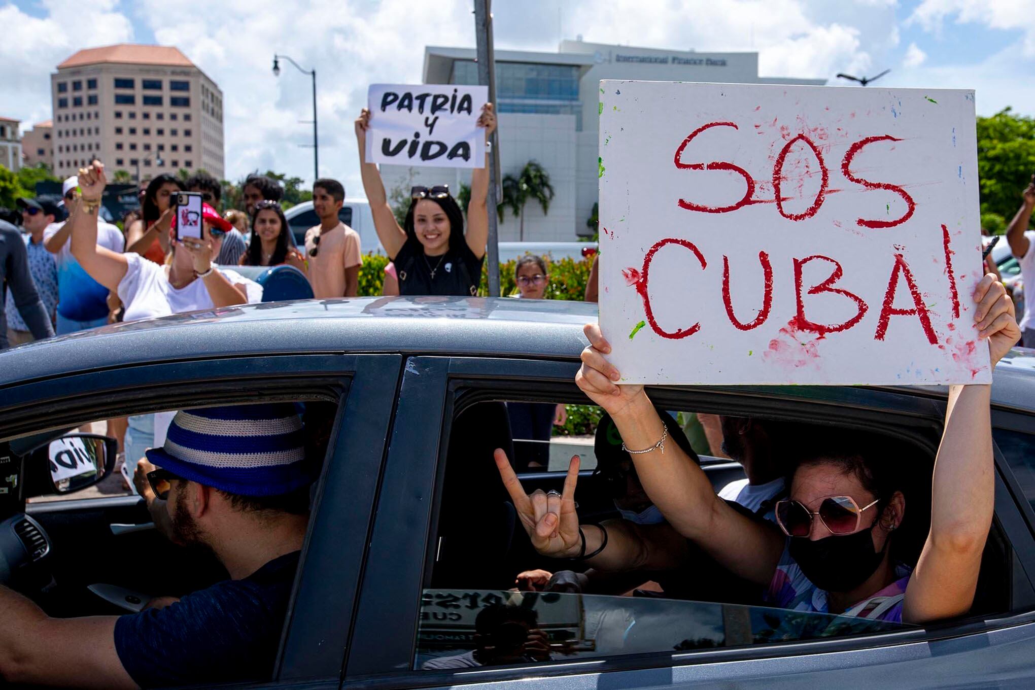 Manifestaciones en Cuba