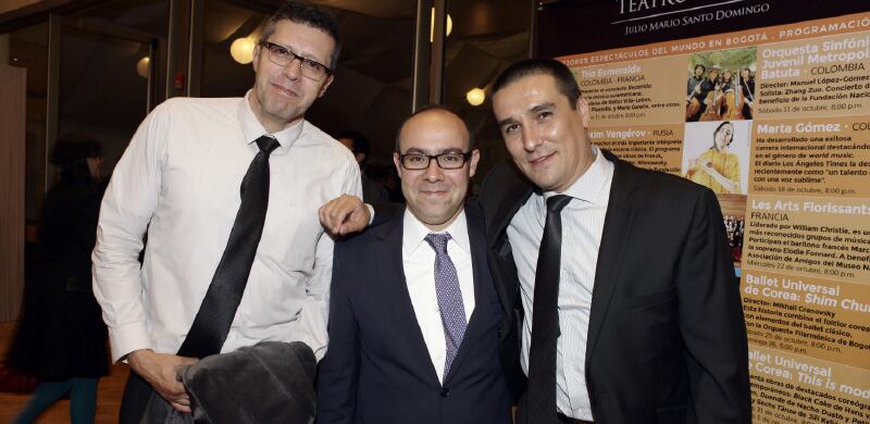  Ricardo Franco, Ricardo Silva y Julio César González, Matador.