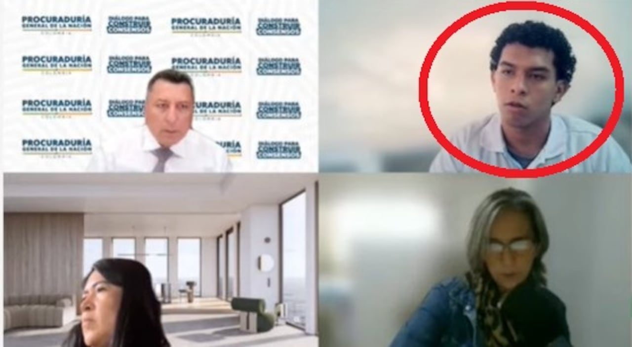 Ricardo Rafael González Castro (círculo rojo) es el segundo implicado en el crimen del estudiante de la Universidad de los Andes.