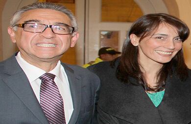 Rafael Orduz y Rocío Rubio.