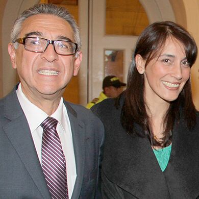 Rafael Orduz y Rocío Rubio.