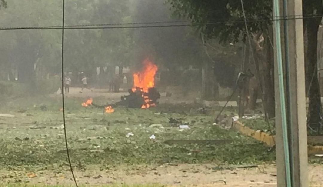 Las autoridades buscan a los responsables del atentado