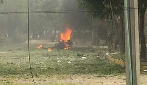 De manera preliminar se conoce que el hecho deja seis uniformados heridos y dos civiles muertos