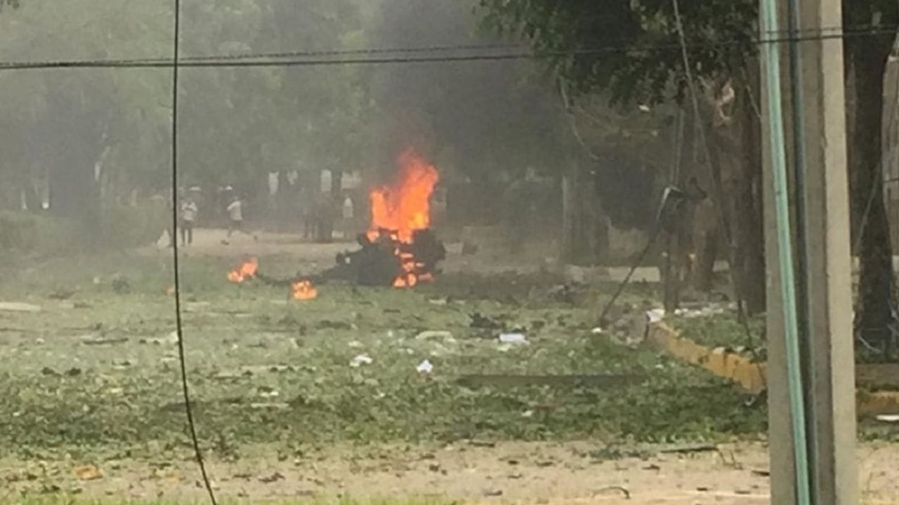 Las autoridades buscan a los responsables del atentado