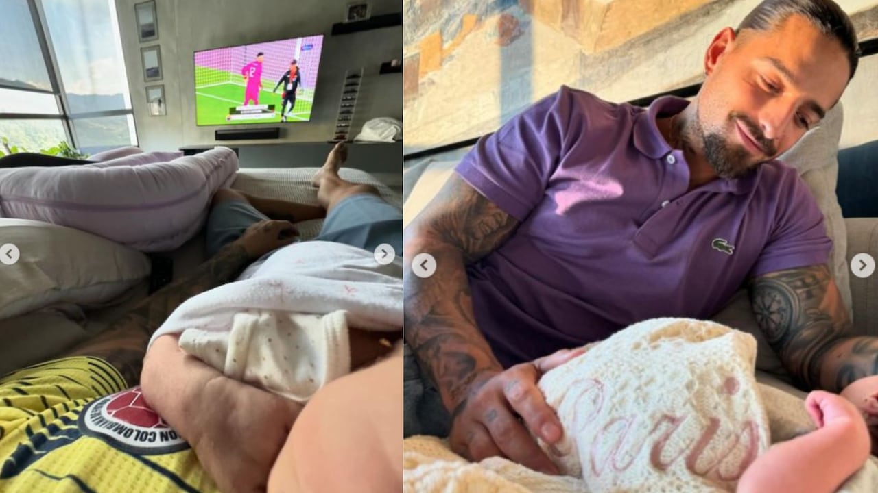Maluma llenó de ternura las redes con fotos y videos de su hija París: “lo mejor que he vivido”