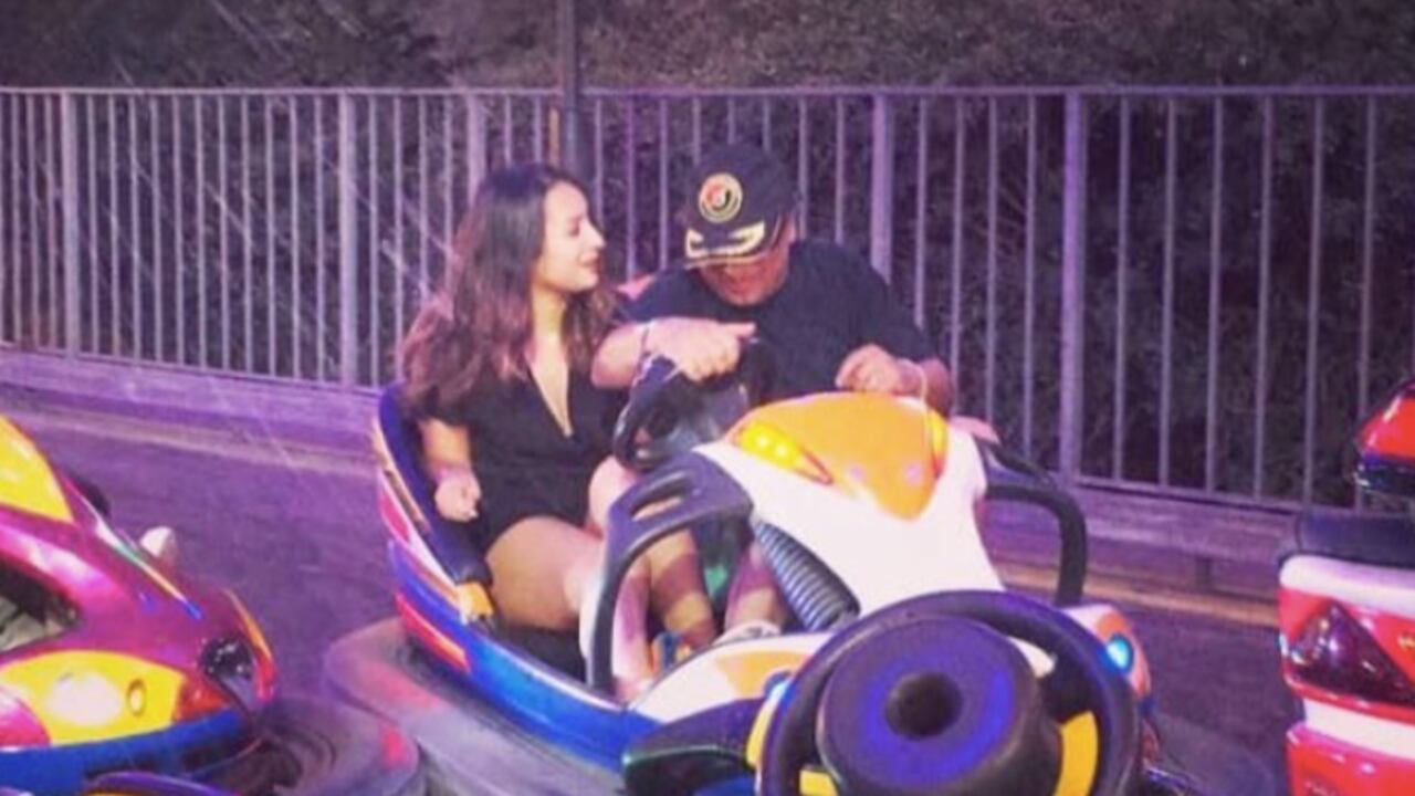 Andrea Petro y su papá, el presidente Gustavo Petro.