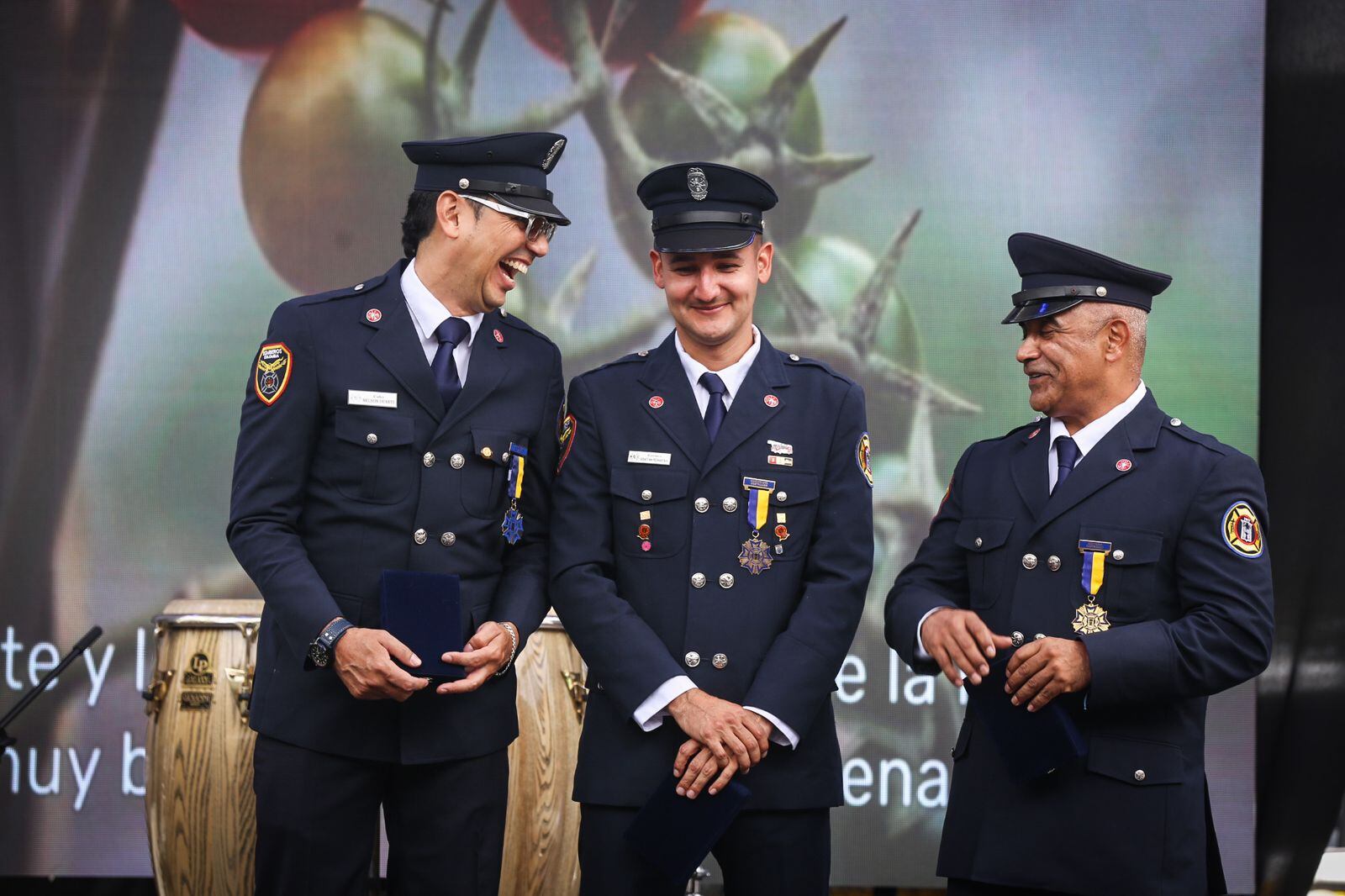 106 años de los bomberos en Medellín