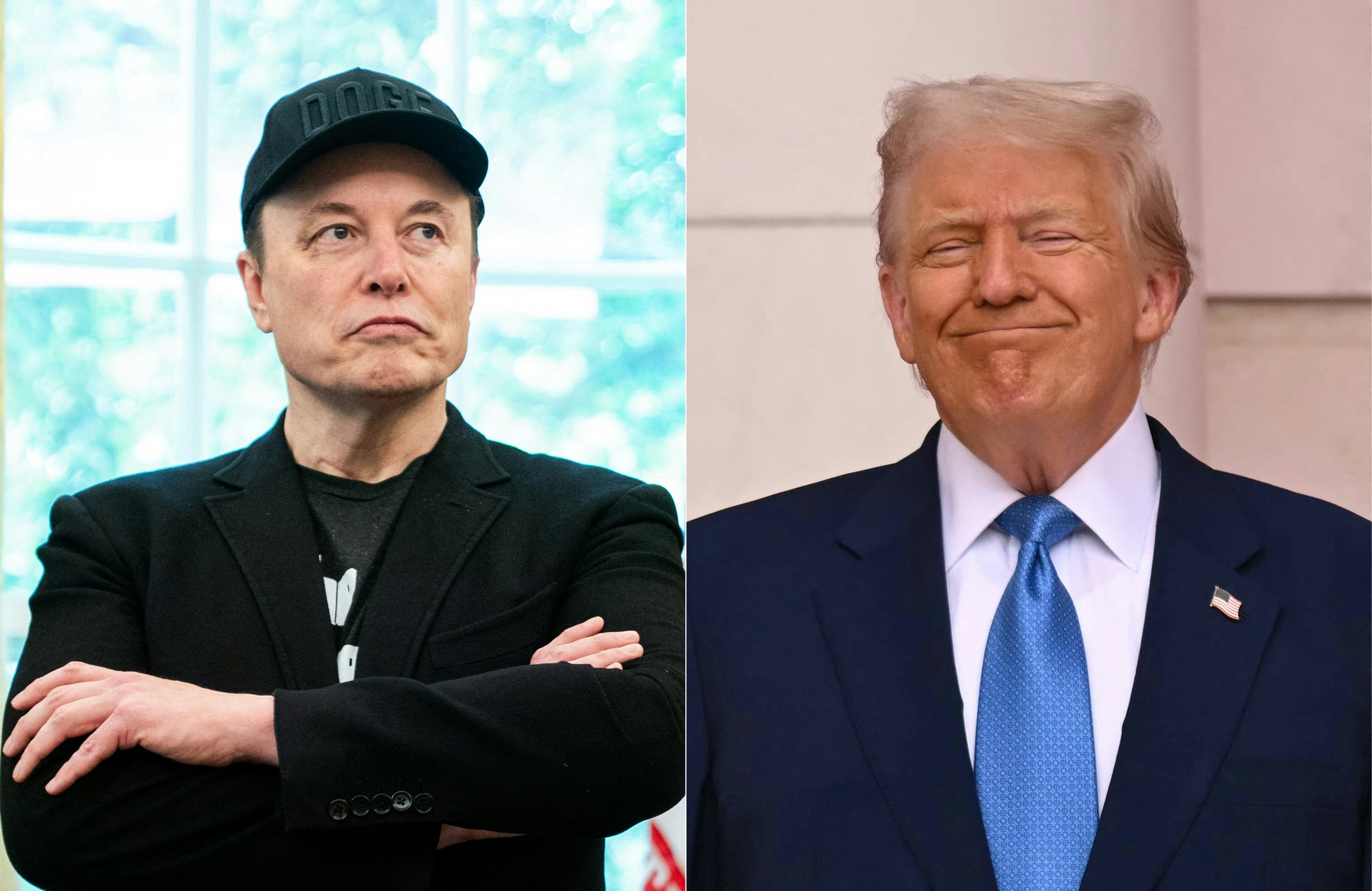 Elon Musk y Donald Trump