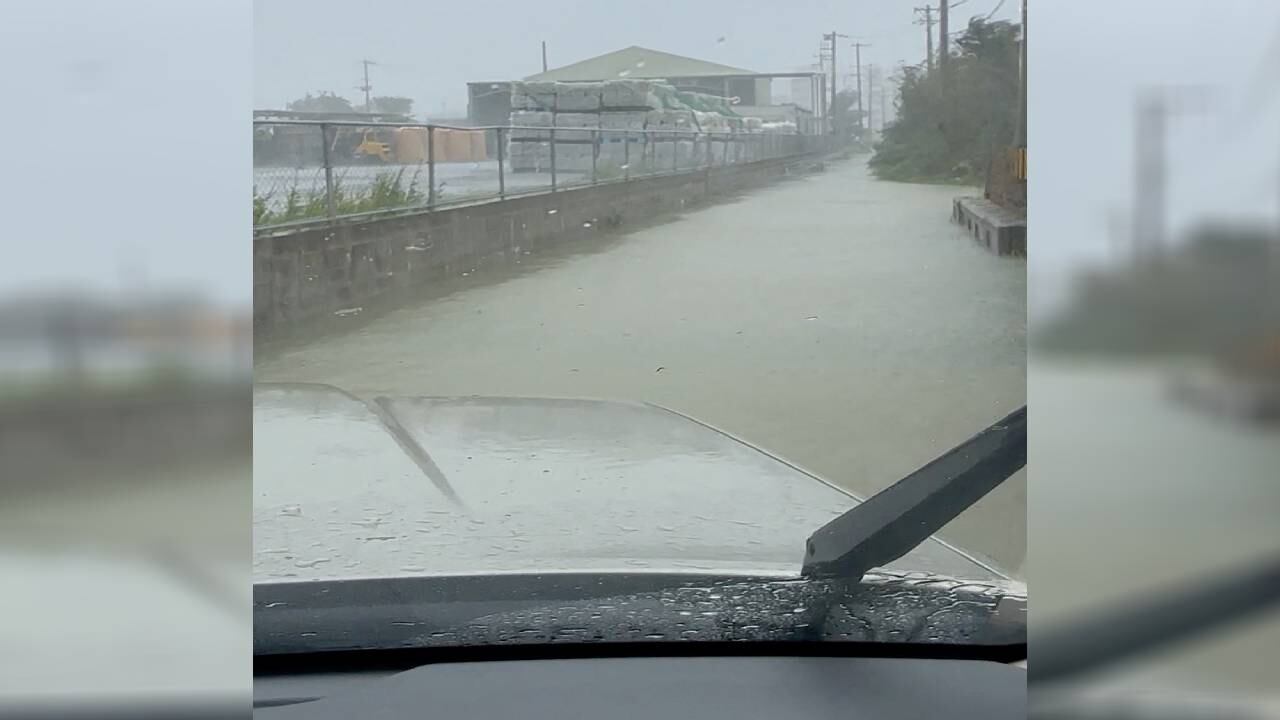 Miles de hogares se quedaron sin electricidad en Japón.