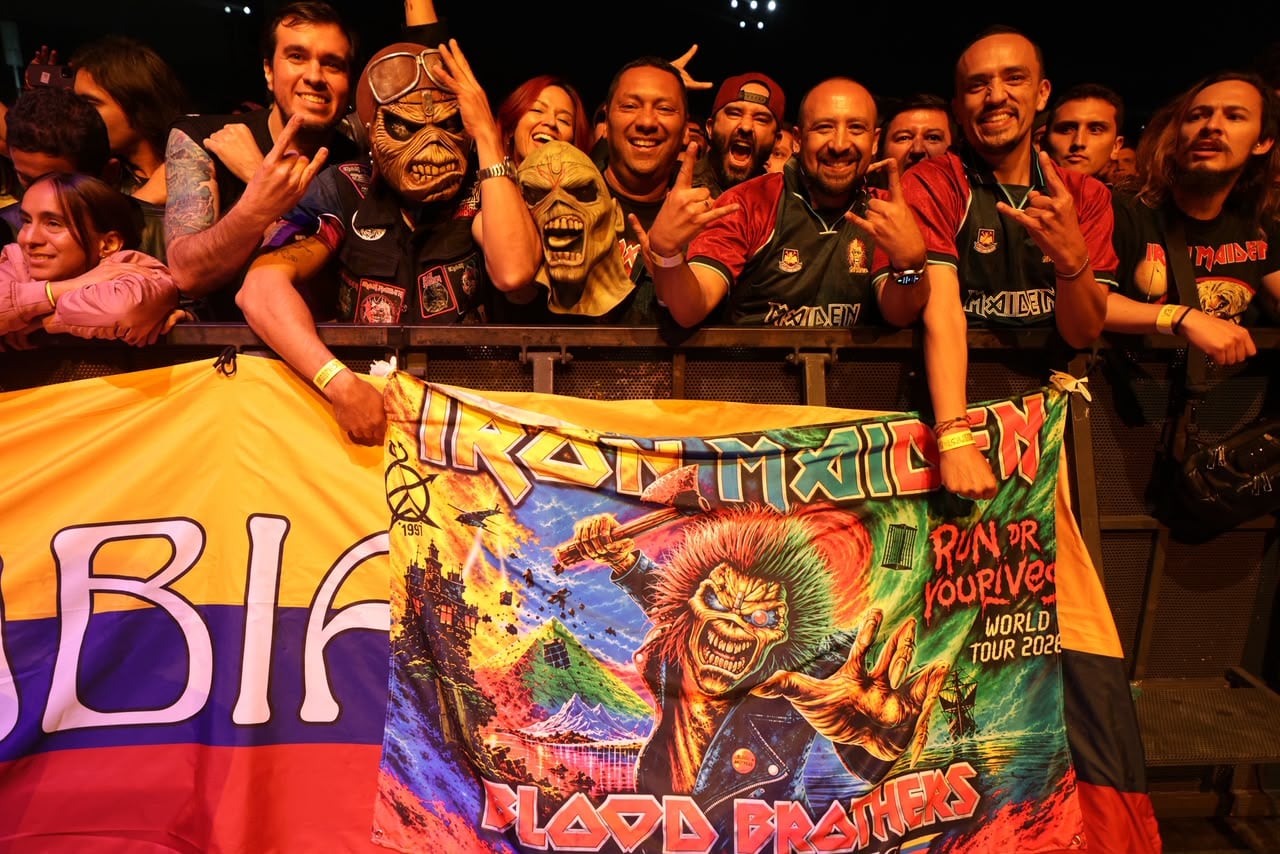 Iron Maiden, 11 de octubre de 2026, Vive Claro, Bogotá. Foto: Alejandro Acosta / Arcadia