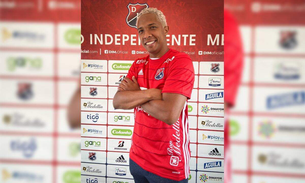 Andrés Felipe Ibargüen, jugador del Medellín. Foto: Independiente Medellín.