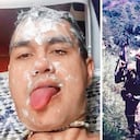 Óscar Hernán Monsalve, hermano mayor de Juan Guillermo, desmiente todo lo que su familiar ha dicho contra el exmandatario. Reconoce la foto del camuflado, pero, según él, fue tomada con un uniforme del Ejército. “Una cosa de culicagados”, afirma.