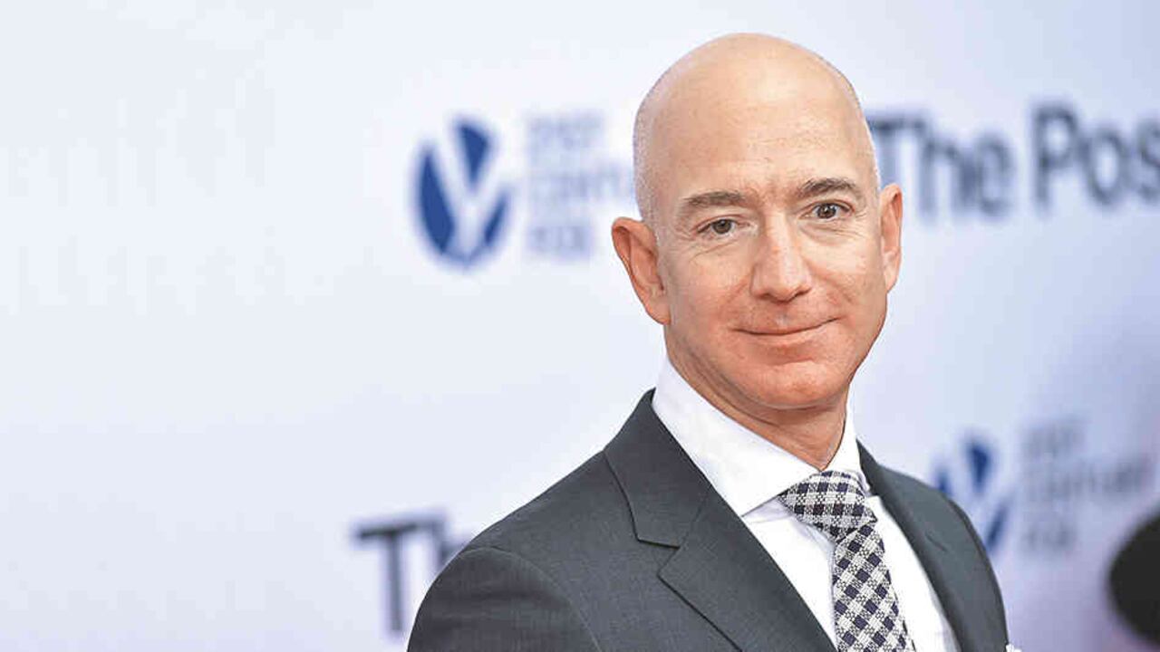 Jeff Bezos, fundador de Amazon.