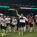 Athletico Paraense venció a Palmeiras con un global de 3 a 2. (Photo by Miguel Schincariol / AFP)