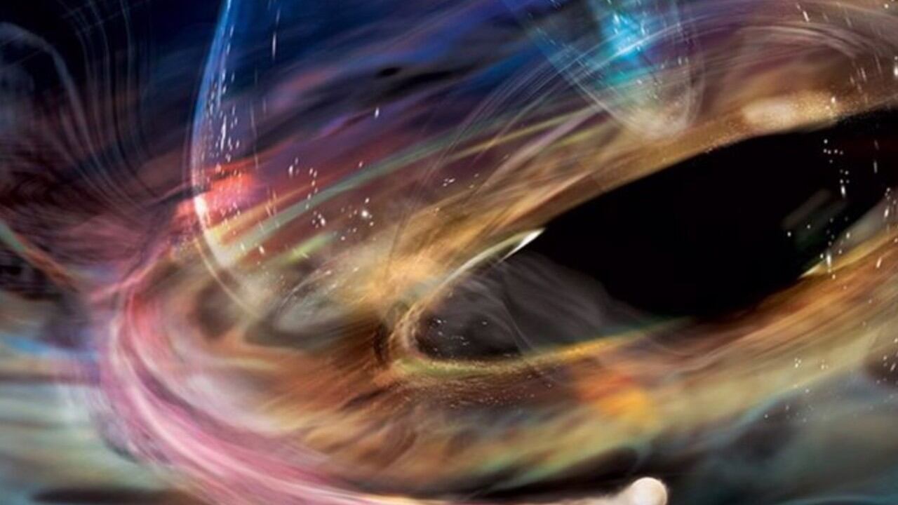 Luz en rayos X de un agujero negro cercano se acelera misteriosamente.