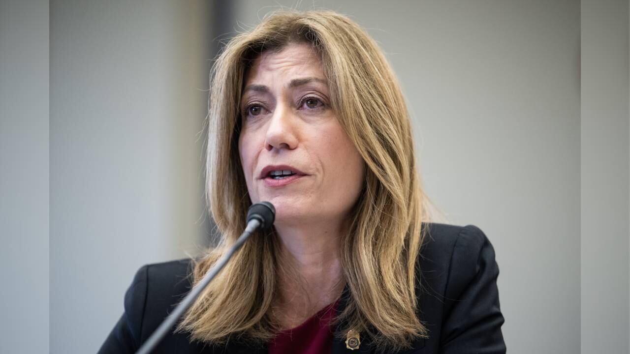 La administradora de la DEA, Anne Milgram.