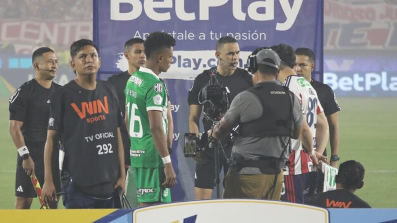 Junior vs. Atlético Nacional. En la final, la terna arbitral tuvo al central Carlos Ortega (Bolívar) y el VAR, Never Manjarrez (Córdoba).