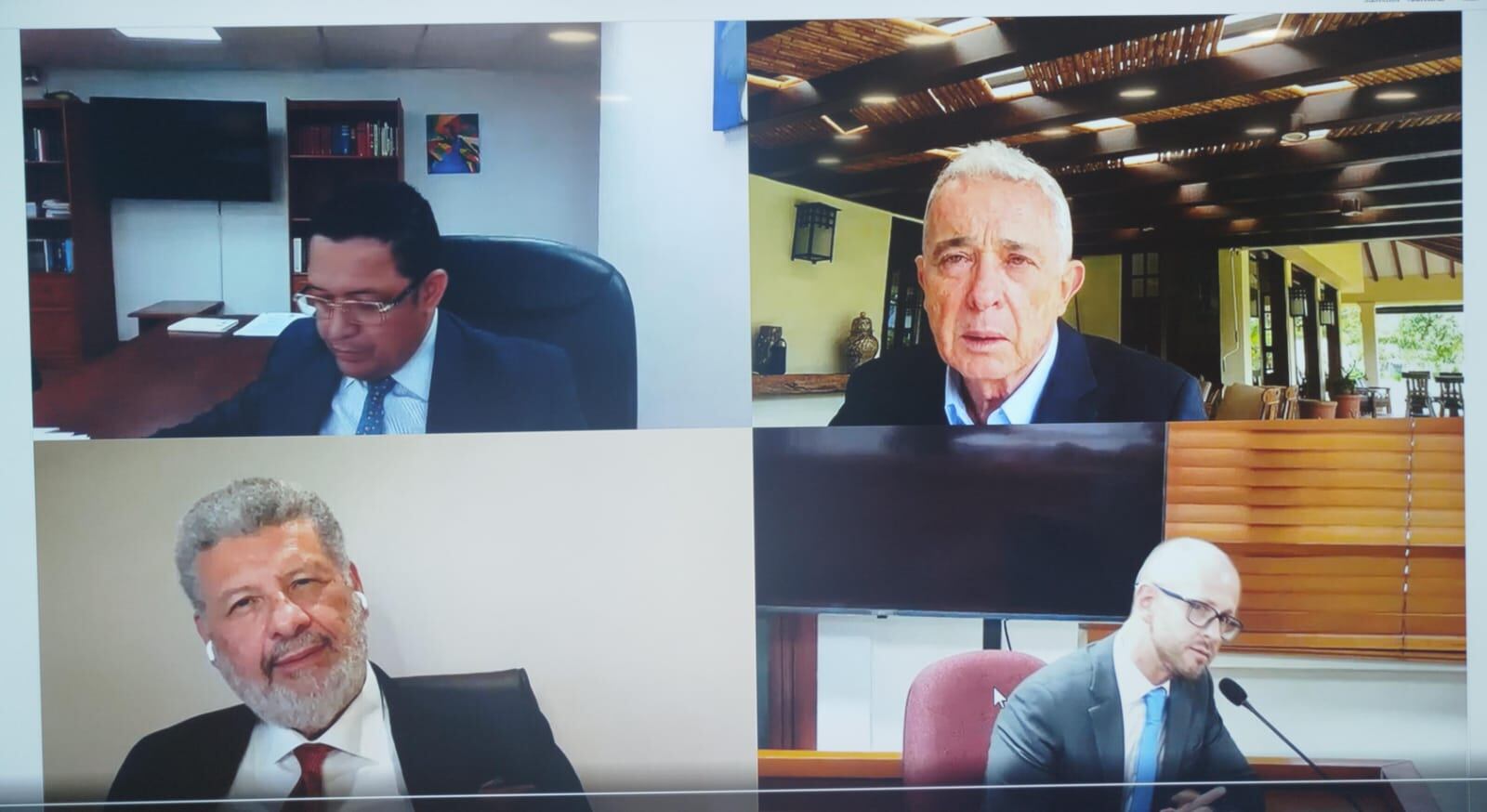 El exminstro de Agricultura, Andrés Felipe Arias declaró este jueves en el juicio contra el expresidente Uribe.