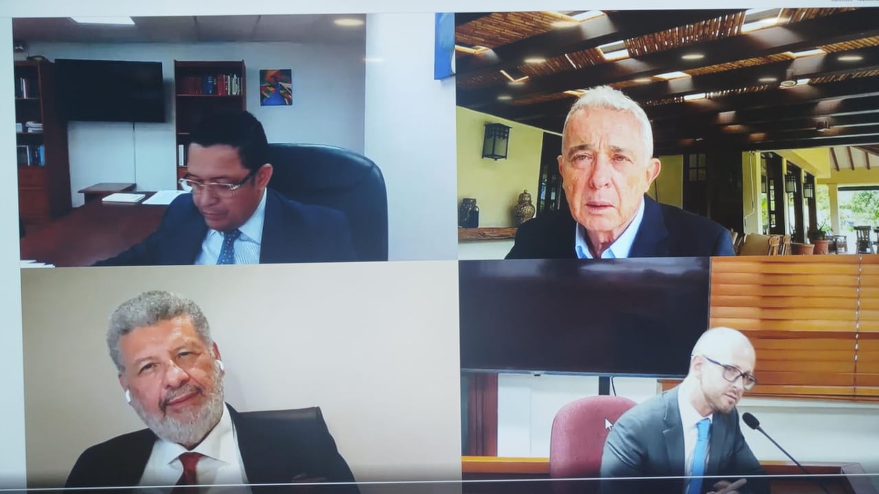 El exminstro de Agricultura, Andrés Felipe Arias, declaró este jueves en el juicio contra el expresidente Uribe.