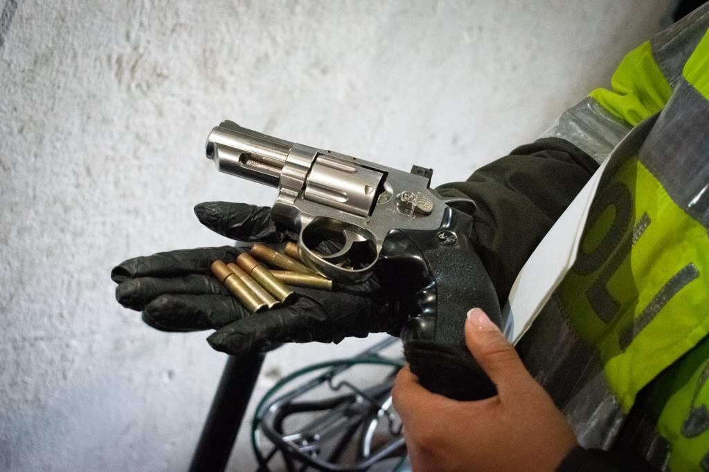 El operativo se llevó a cabo en la madrugada de este marte en los barrios María Paz y El Amparo.