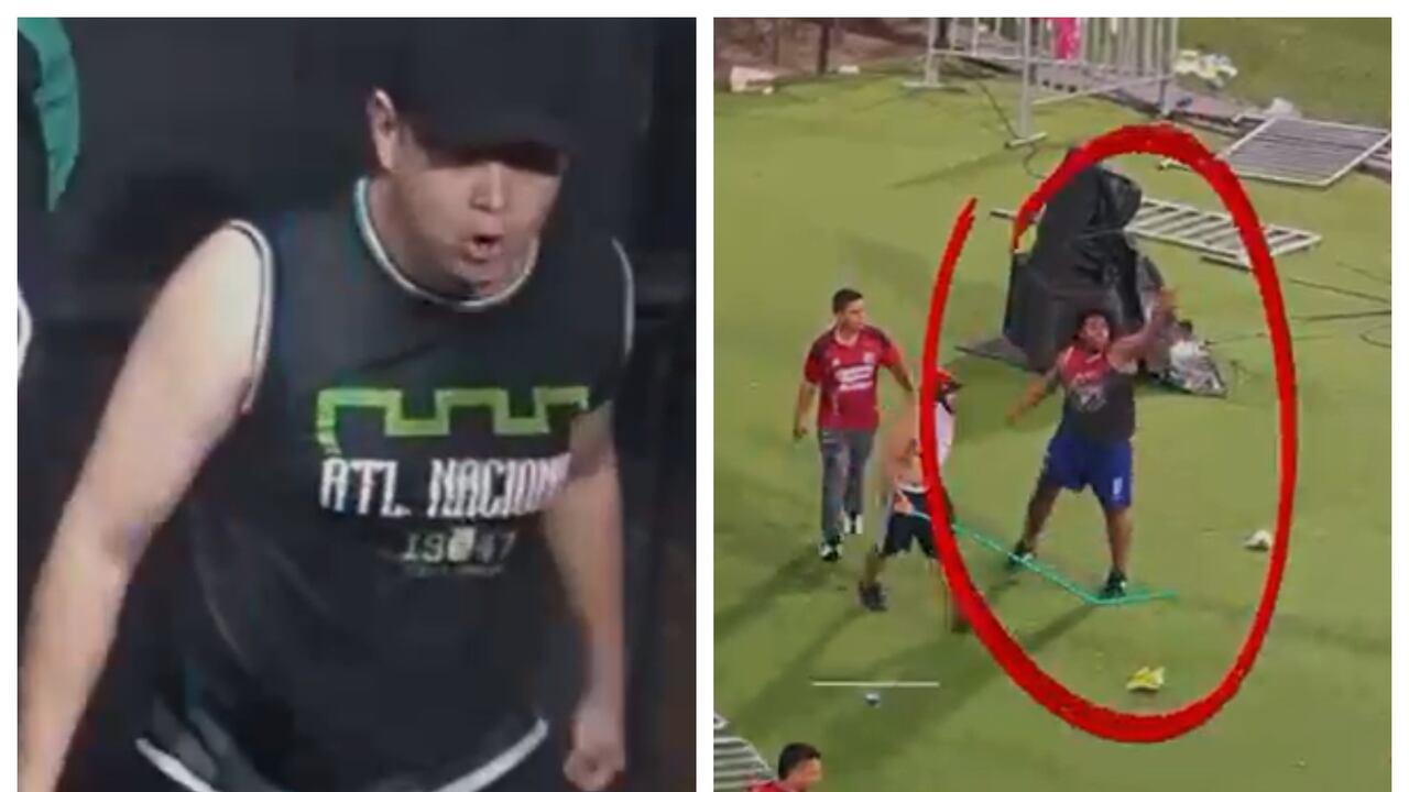 Buscan a vándalos por desmanes en el estadio de Medellín