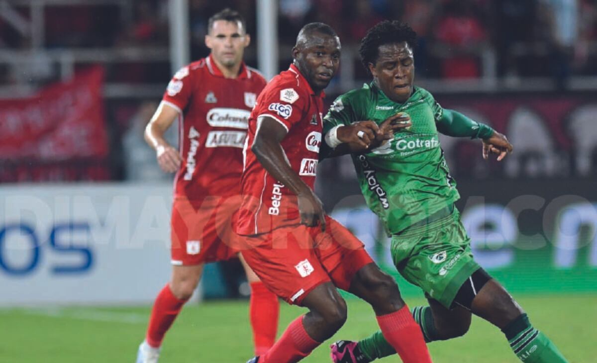 La Equidad cometió un total de 30 faltas en todo el duelo, el mayor número hasta ahora en el torneo.