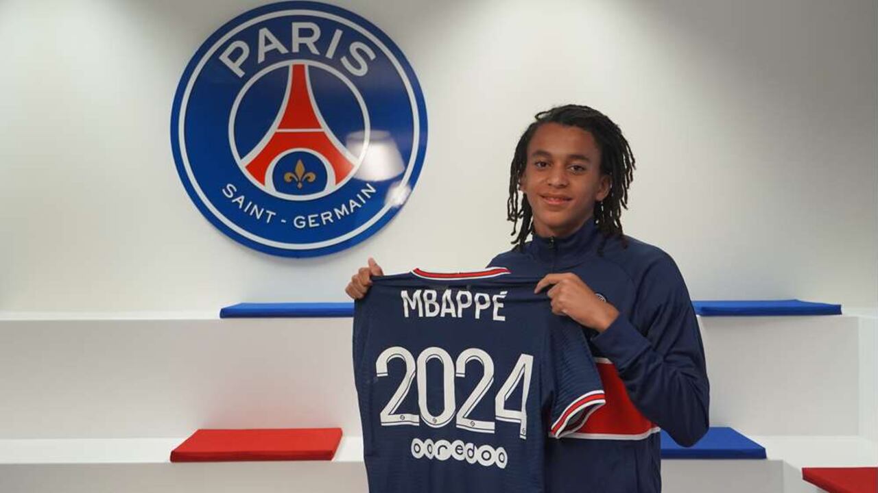 PSG anuncia el fichaje del hermano de Kylian Mbappé