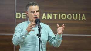 Aníbal Gaviria, gobernador de Antioquia.