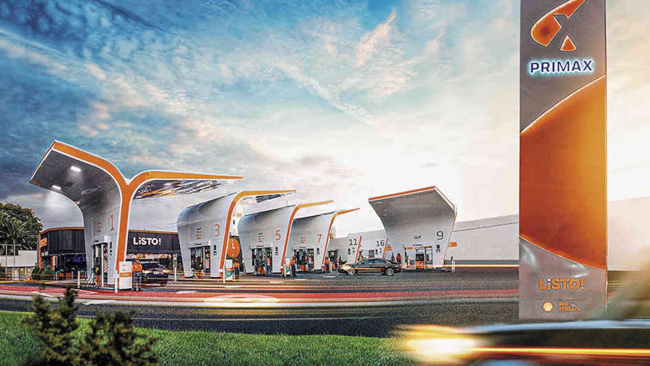 Primax llegó a Colombia en 2018 tras comprar 750 estaciones de servicio de ExxonMobil. En ese tiempo ya renovó la imagen de 150 de ellas.