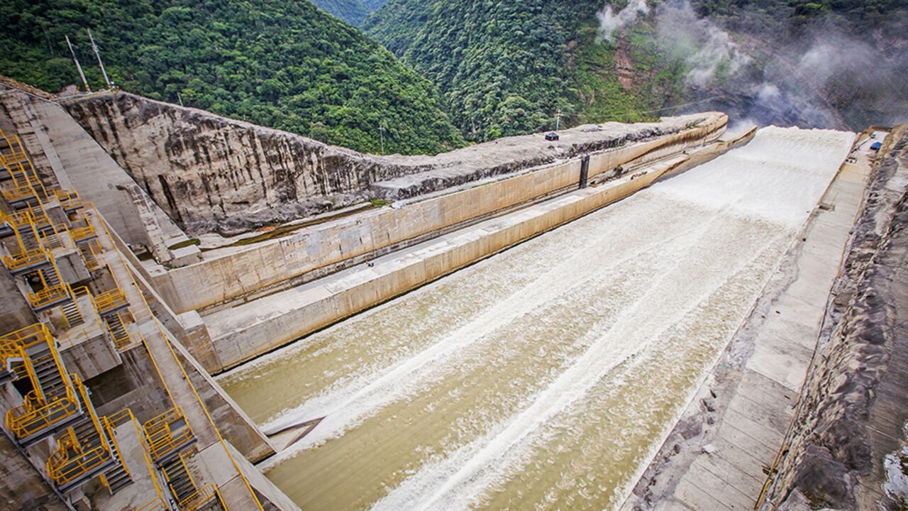 El desarrollo de las obras de esta hidroeléctrica estaba, en julio pasado, en 84,3 por ciento, el mismo nivel que tenía en abril de 2018.