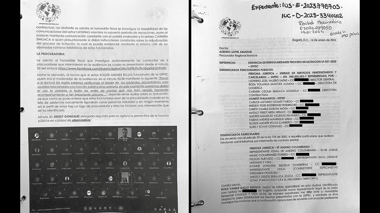 Los denunciantes advierten que una simple revisión al proceso contractual y a las facturas que se están generando bastaría para una acción de la Fiscalía.