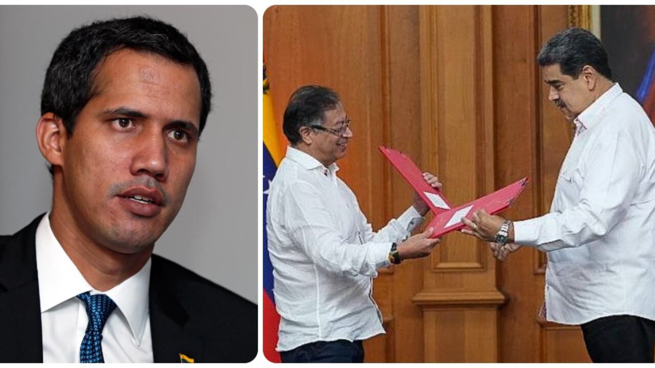 Juan Guaidó habló con SEMANA sobre Nicolás Maduro y Gustavo Petro.