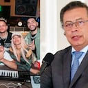 El presidente de manifestó a través de su cuenta oficial de X y habló de la polémica tras el lanzamiento de los artistas colombianos.