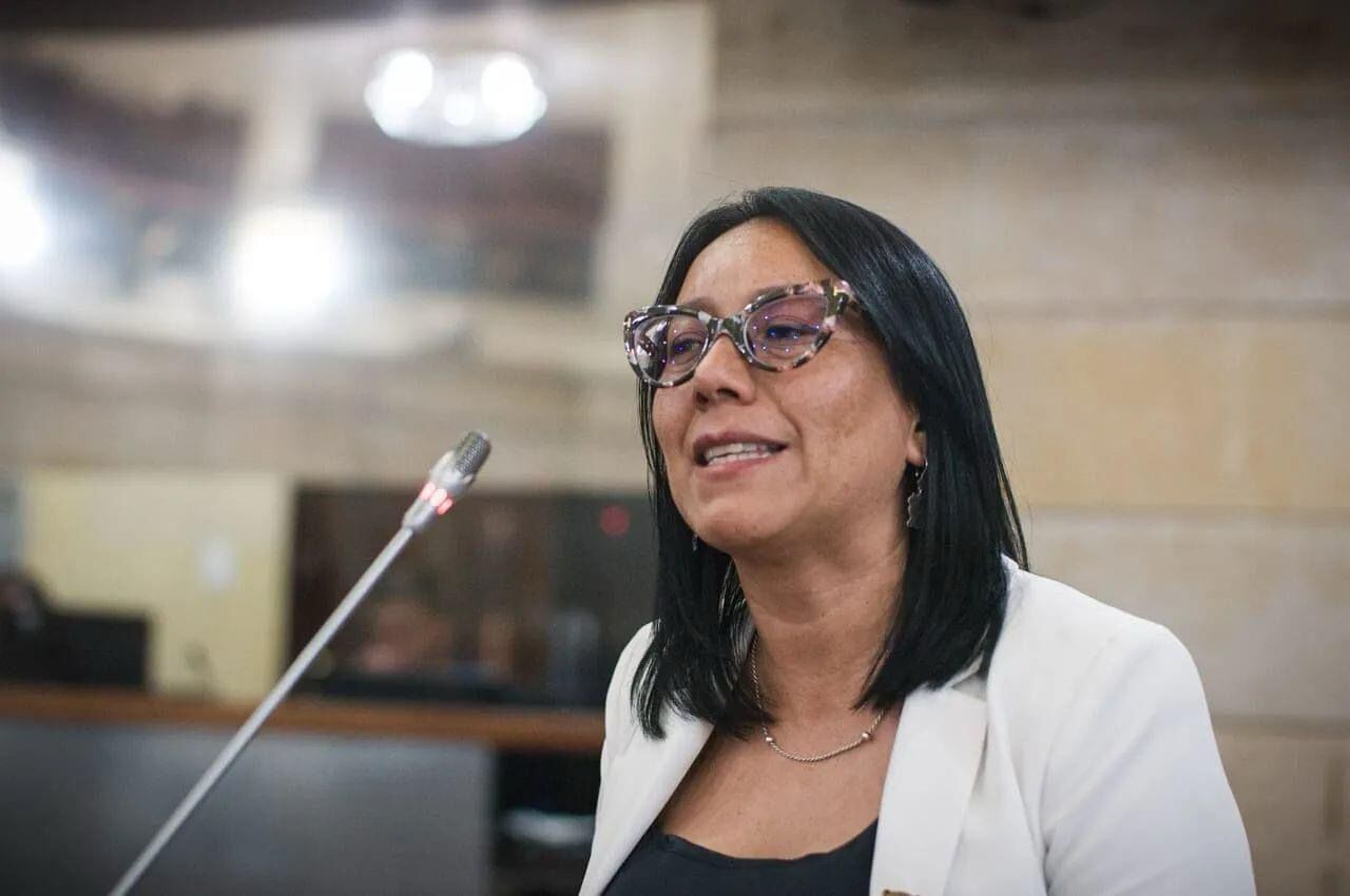 Representante a la Cámara por Bogotá, Alexandra Vásquez.