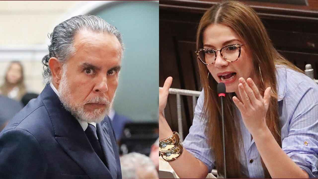 Armando Benedetti y Catherine Juvinao protagonizaron una acalorada discusión en X.