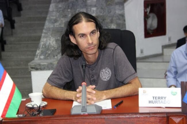 Terry Hurtado, concejal de Cali.