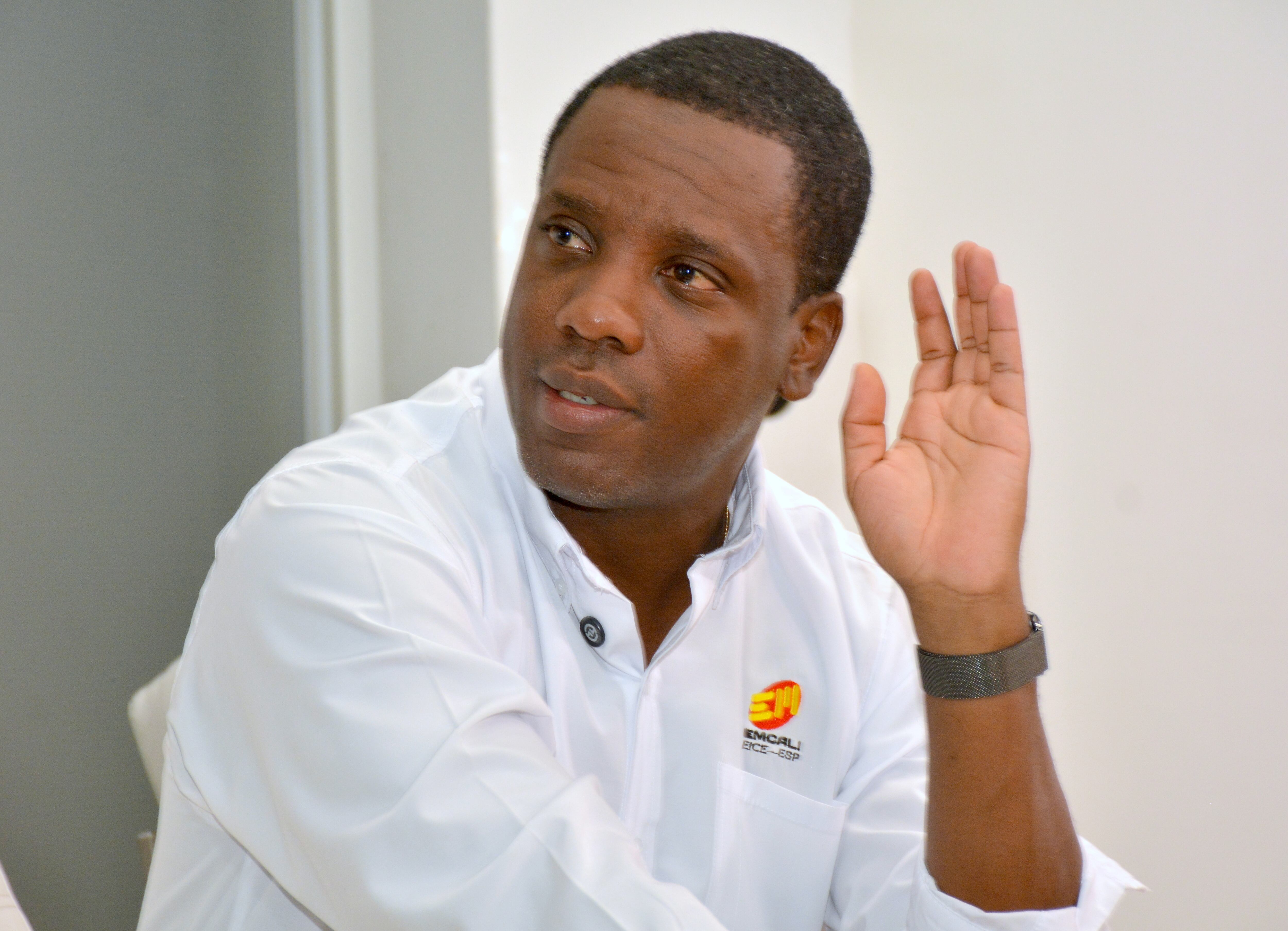 Gerente de Emcali, Roger Mina. Fecha 10 de enero de 2025. Foto Jorge Orozco / El País.