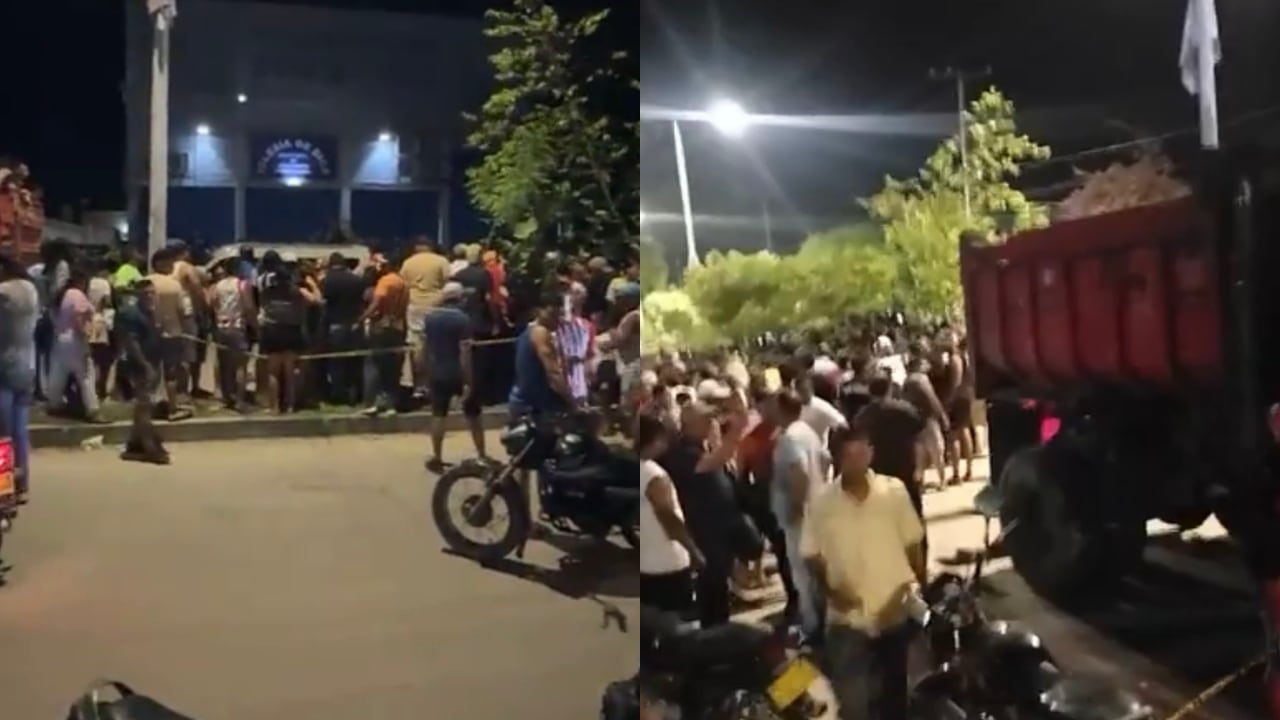 Imágenes de lo que ocurrió después del accidente.