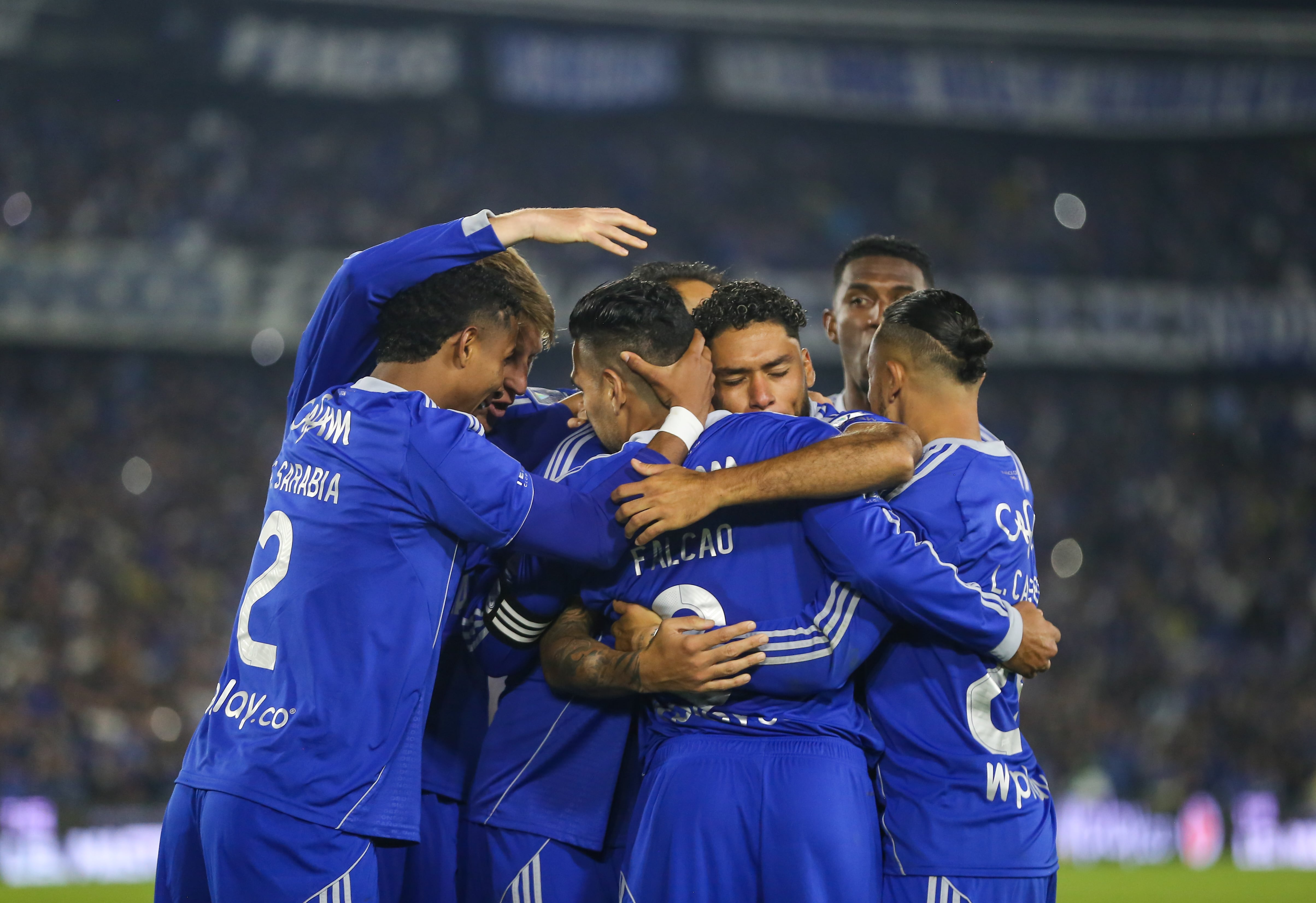 Bogotá. Febrero 11 de 2026. Millonarios FC enfrenta a Aguilas Doradas, por encuentro válido de la Liga BetPlay I 2026 de la fecha 6, en el Estadio Nemesio Camacho El Campín. (Colprensa - Catalina Olaya).