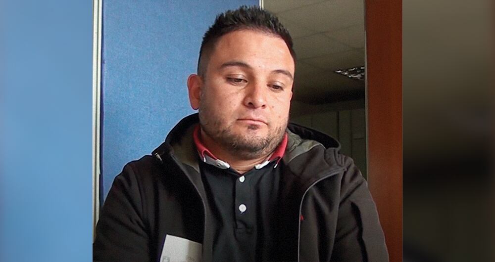 El encargado de prestar el código de la fuente incluida en el informe mentiroso aceptó responsabilidad y se acogió a una sentencia de cuatro años de cárcel.Patrullero Fredy Gómez Bustamante 