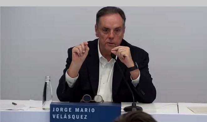 Jorge Mario Velásquez, presidente del Grupo Argos