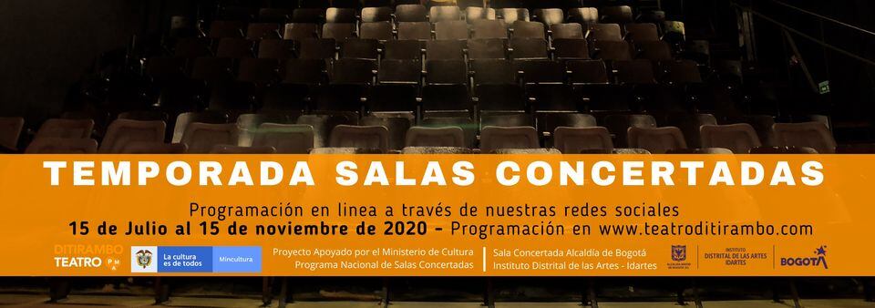 Afiche 3 edición del Festival OFF de Teatro de Bogotá.