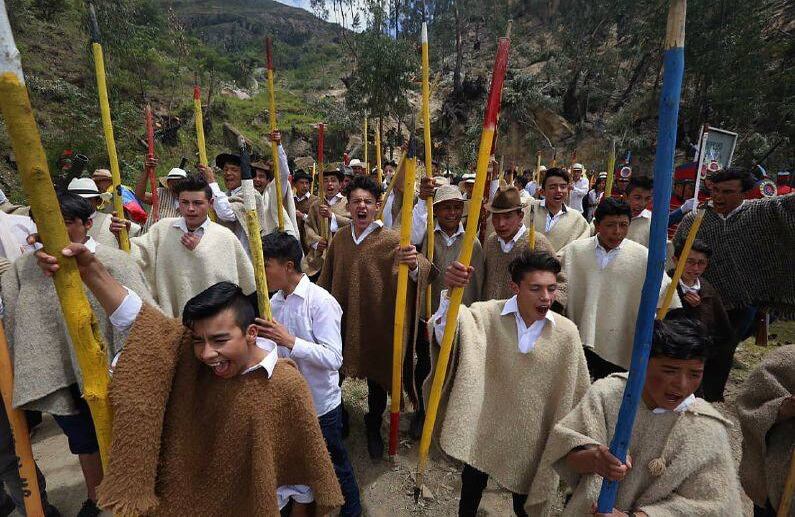 En Boyacá se rindió un sentido homenaje a estos héroes de la Independencia de Colombia. Fotos de Darlin Bejarano.