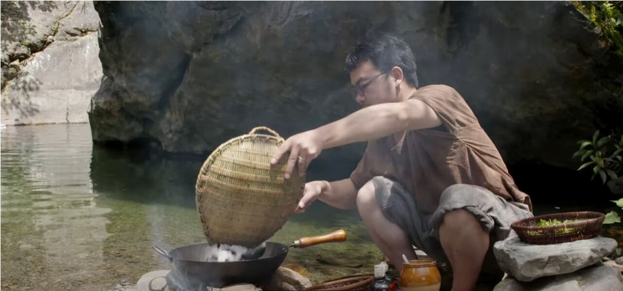 Plato callejero viral.