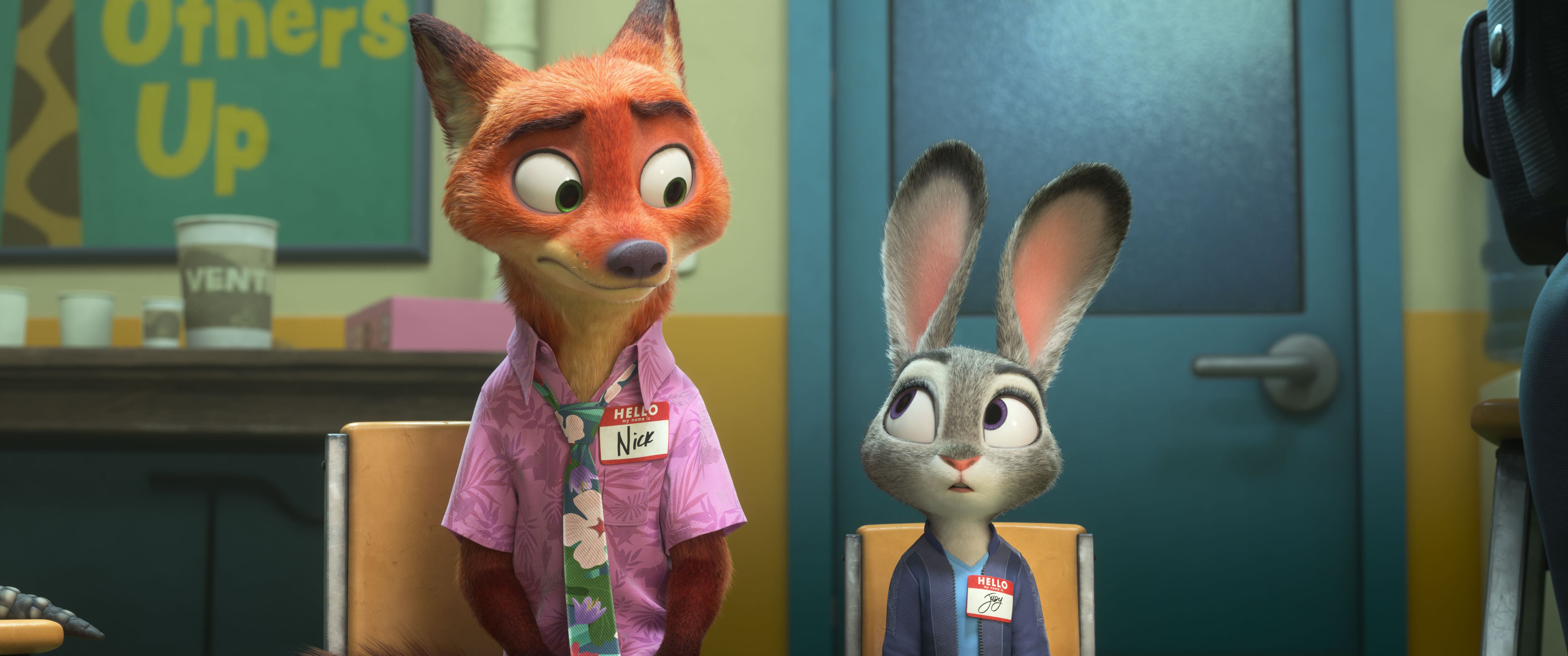 Nick Wilde y Judy Hopps en 'Zootopia 2'. © 2025 Disney Enterprises, Inc. All Rights Reserved.